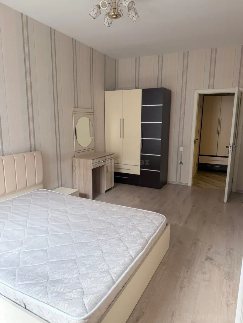 Kirayə verilir 2 otaqlı Mənzil Yeni tikili 79 m² Nərimanov r. - şəkil 2