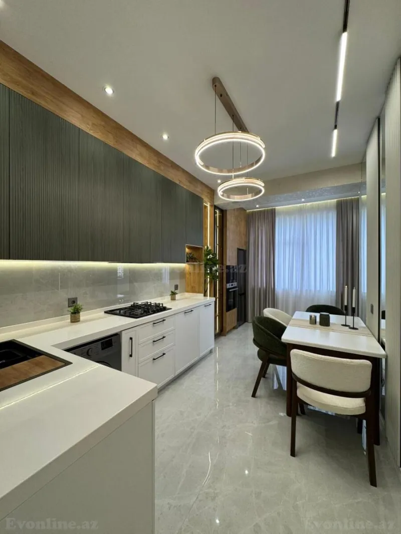 Satılır 3 otaqlı Mənzil Yeni tikili 118 m² Gənclik m. - şəkil 8