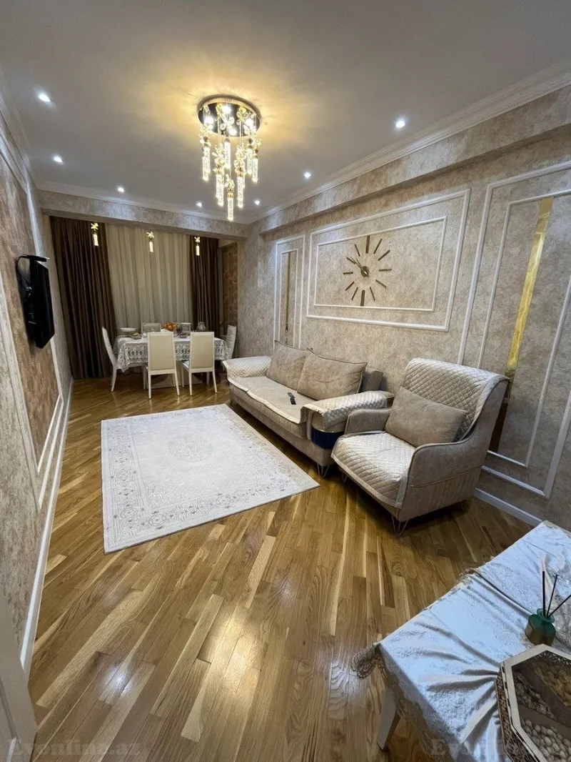 3 otaqlı Mənzil 90 m² Həzi Aslanov m. Satılır