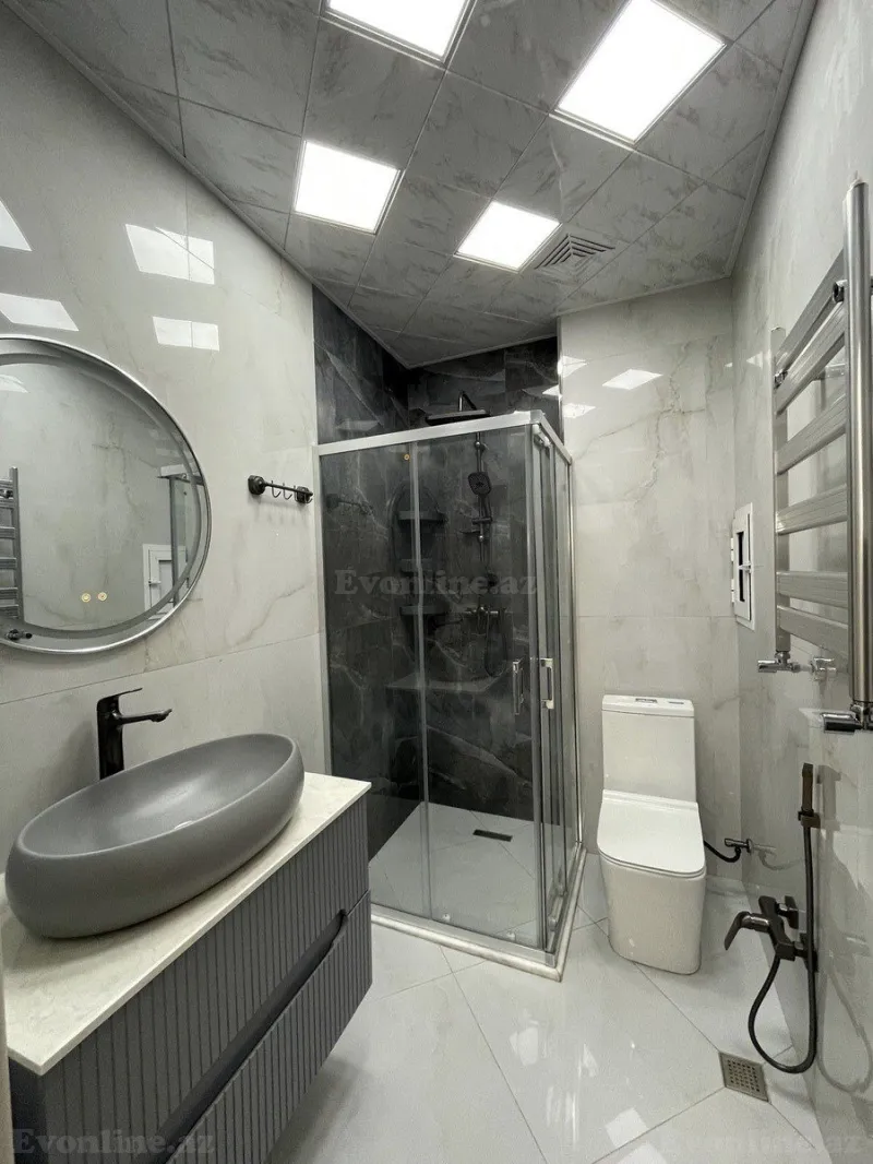 Satılır 2 otaqlı Mənzil Yeni tikili 81 m² Nəsimi r. - şəkil 8