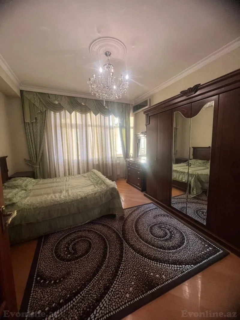 Kirayə verilir 3 otaqlı Mənzil Yeni tikili 135 m² Gənclik m. - şəkil 14