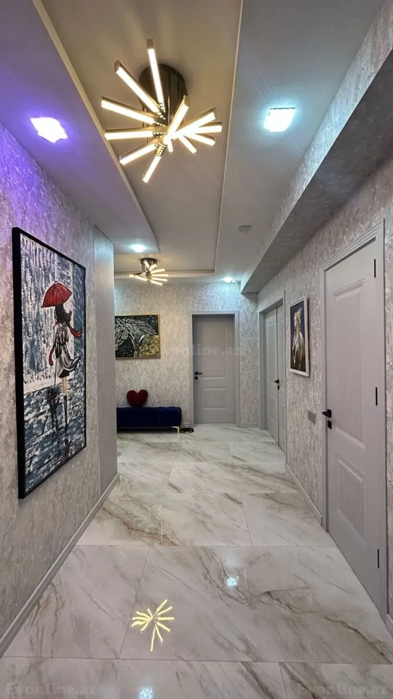 Kirayə verilir 3 otaqlı Mənzil Yeni tikili 200 m² Gənclik m. - şəkil 11