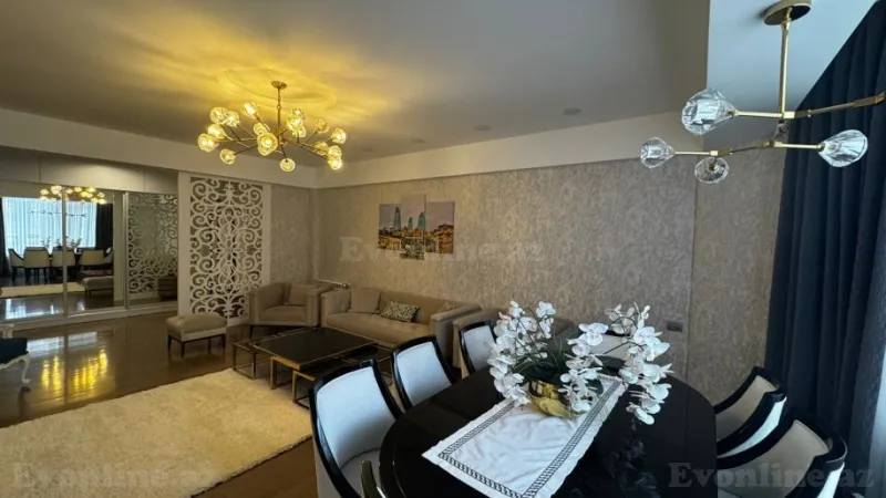 Kirayə verilir 3 otaqlı Mənzil Yeni tikili 130 m² Badamdar - şəkil 2