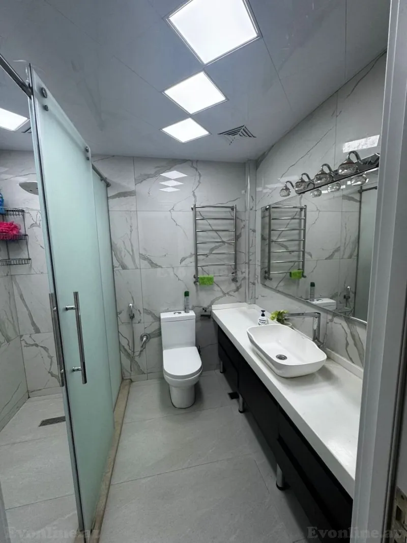 Kirayə verilir 3 otaqlı Mənzil Yeni tikili 130 m² Badamdar - şəkil 13