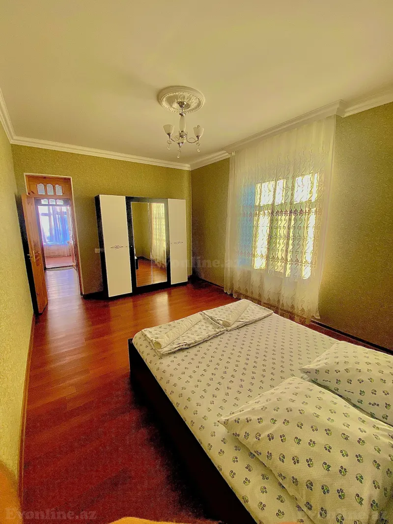 Kirayə verilir 3 otaqlı Həyət evi 80 m² Qəbələ - şəkil 8