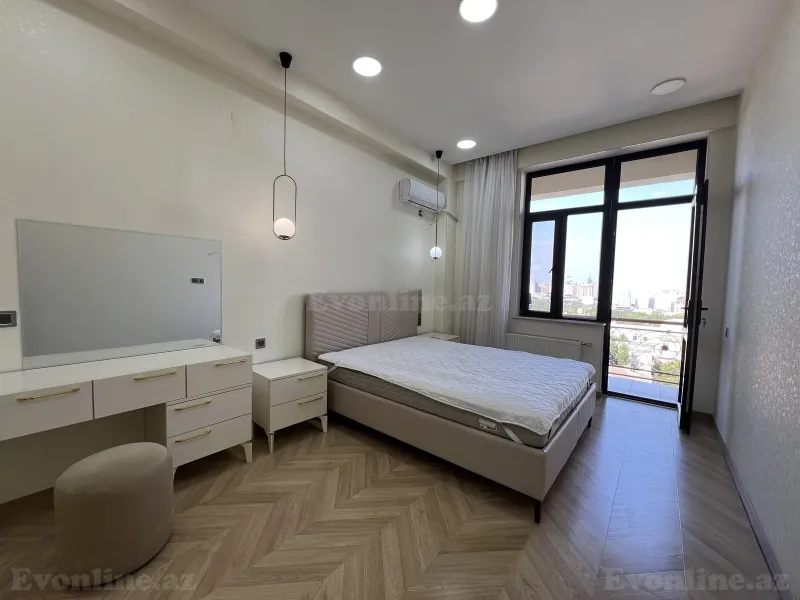 Kirayə verilir 3 otaqlı Mənzil Yeni tikili 130 m² Nəsimi r. - şəkil 12