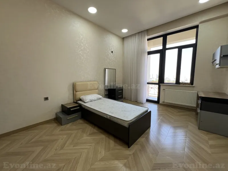 Kirayə verilir 3 otaqlı Mənzil Yeni tikili 130 m² Nəsimi r. - şəkil 18