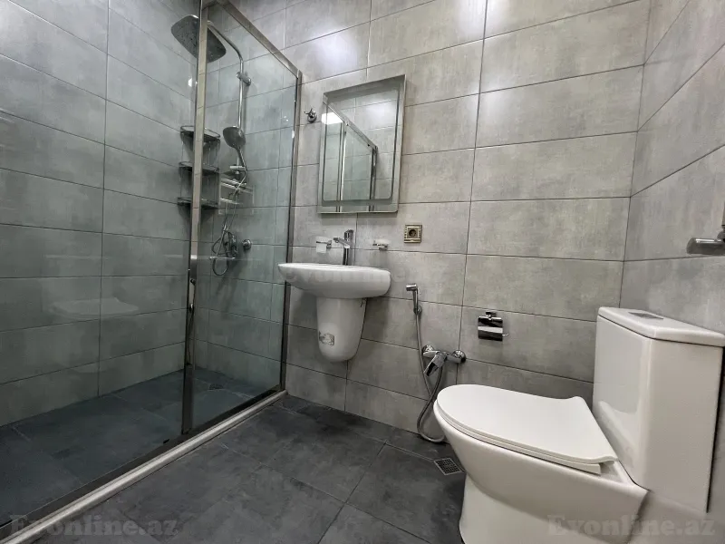 Kirayə verilir 3 otaqlı Mənzil Yeni tikili 130 m² Nəsimi r. - şəkil 21