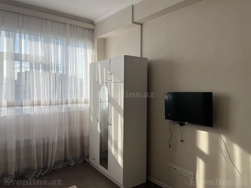 Kirayə verilir 1 otaqlı Mənzil Yeni tikili 44 m² Yasamal - şəkil 2