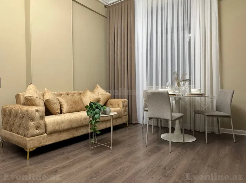 Kirayə verilir 3 otaqlı Mənzil Yeni tikili 85 m² Nəsimi r. - şəkil 2