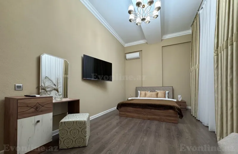 Kirayə verilir 3 otaqlı Mənzil Yeni tikili 85 m² Nəsimi r. - şəkil 10