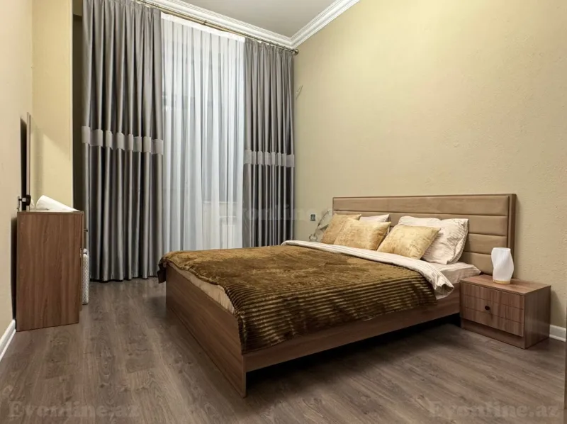 Kirayə verilir 3 otaqlı Mənzil Yeni tikili 85 m² Nəsimi r. - şəkil 16