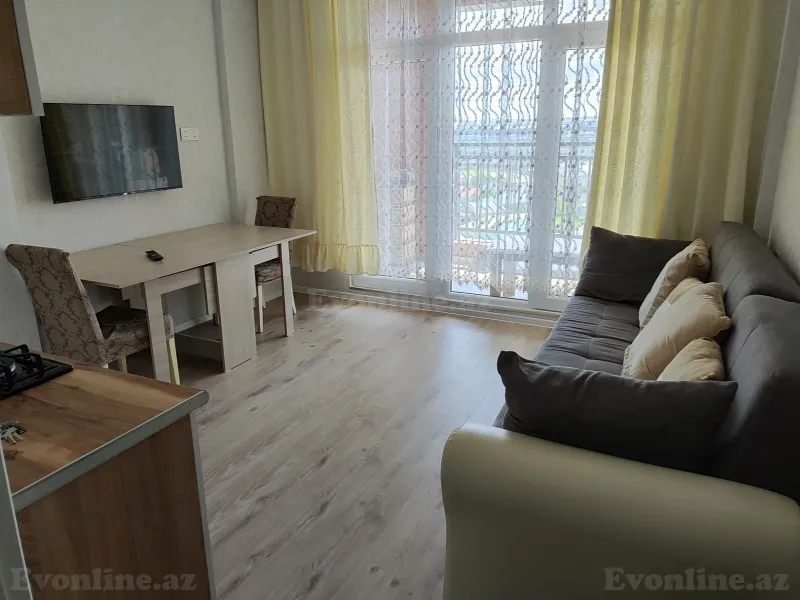 Kirayə verilir 1 otaqlı Mənzil Yeni tikili 38 m² Sumqayıt - şəkil 2