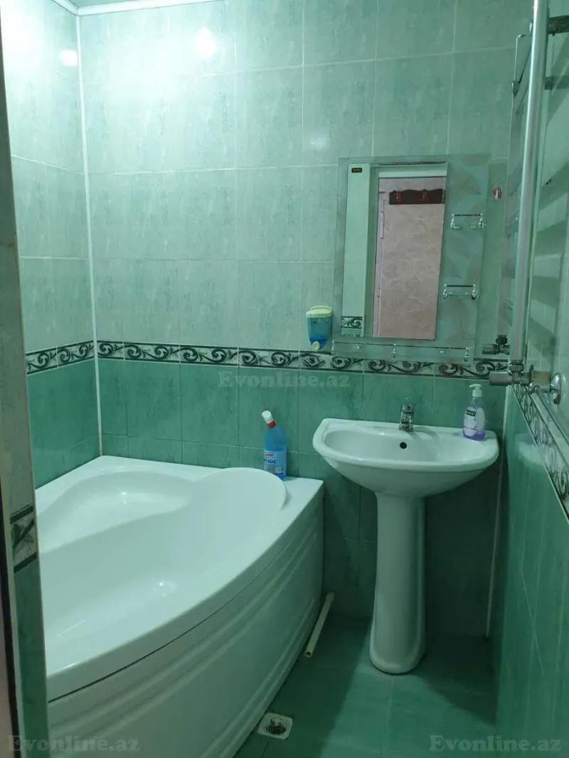 Kirayə verilir 2 otaqlı Mənzil Yeni tikili 60 m² Həzi Aslanov m. - şəkil 14