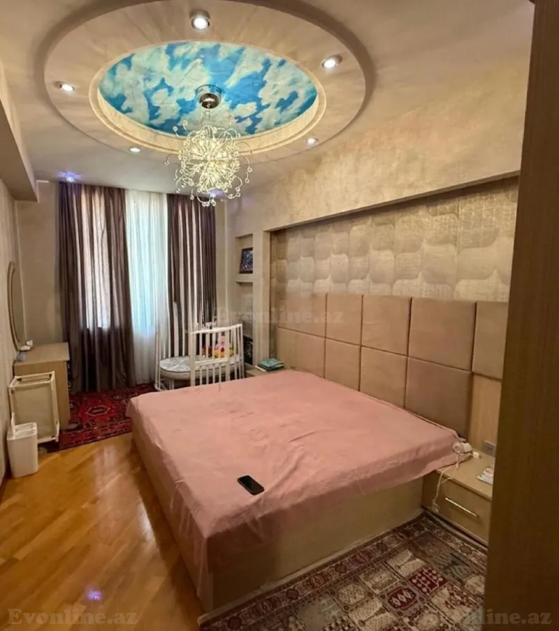 Satılır 4 otaqlı Mənzil Yeni tikili 156 m² Qara Qarayev m. - şəkil 4