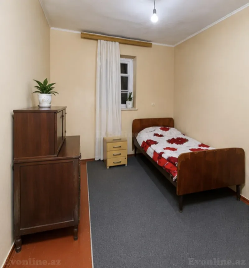 Kirayə verilir 2 otaqlı Həyət evi 40 m² Nərimanov r. - şəkil 3