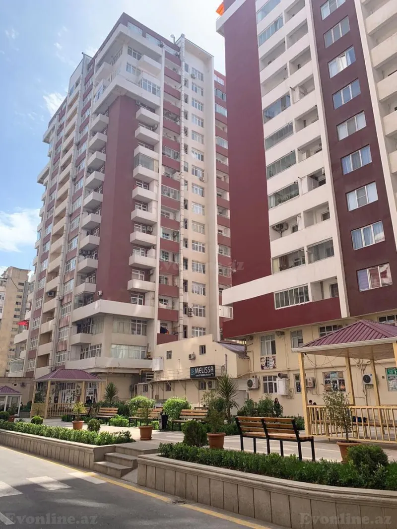 Satılır 2 otaqlı Mənzil Yeni tikili 97.7 m² Qara Qarayev m. - şəkil 20