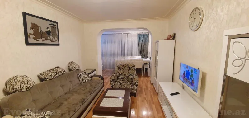 Satılır 2 otaqlı Mənzil Köhnə tikili 55 m² Elmlər Akademiyası m. - şəkil 2