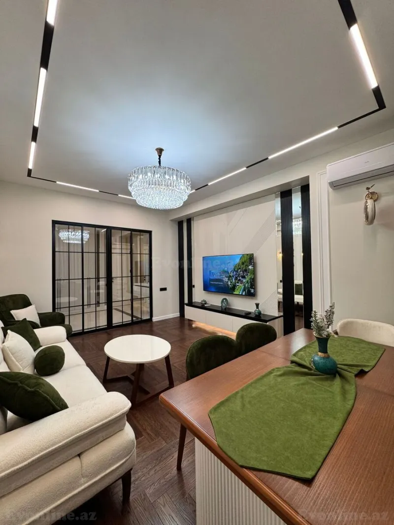 Satılır 2 otaqlı Mənzil Yeni tikili 86 m² Elmlər Akademiyası m. - şəkil 2