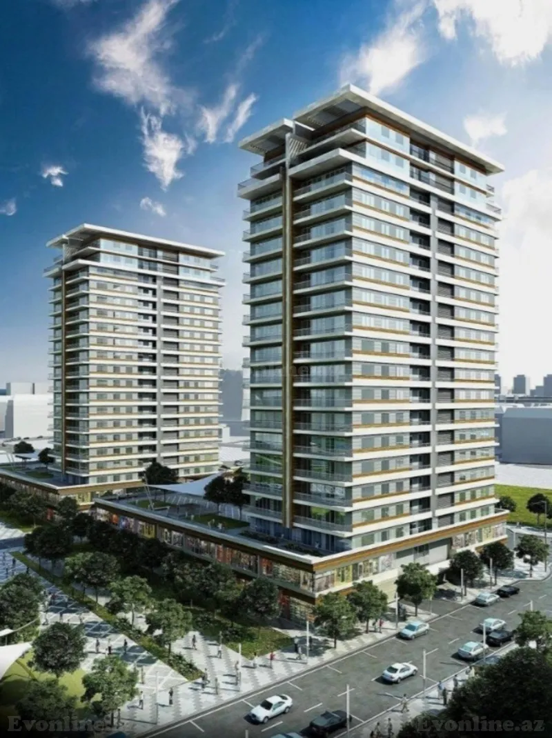Satılır 4 otaqlı Mənzil Yeni tikili 200 m² Xətai r. - şəkil 3