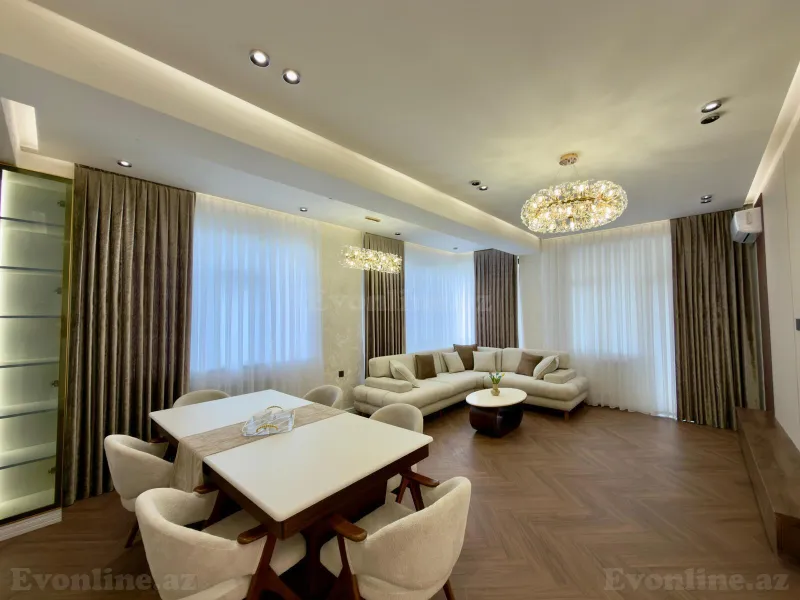 Satılır 3 otaqlı Mənzil Yeni tikili 122 m² Gənclik m. - şəkil 2