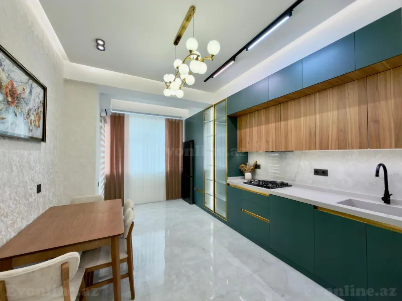 Satılır 3 otaqlı Mənzil Yeni tikili 122 m² Gənclik m. - şəkil 8