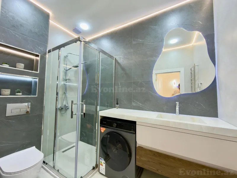 Satılır 3 otaqlı Mənzil Yeni tikili 122 m² Gənclik m. - şəkil 10