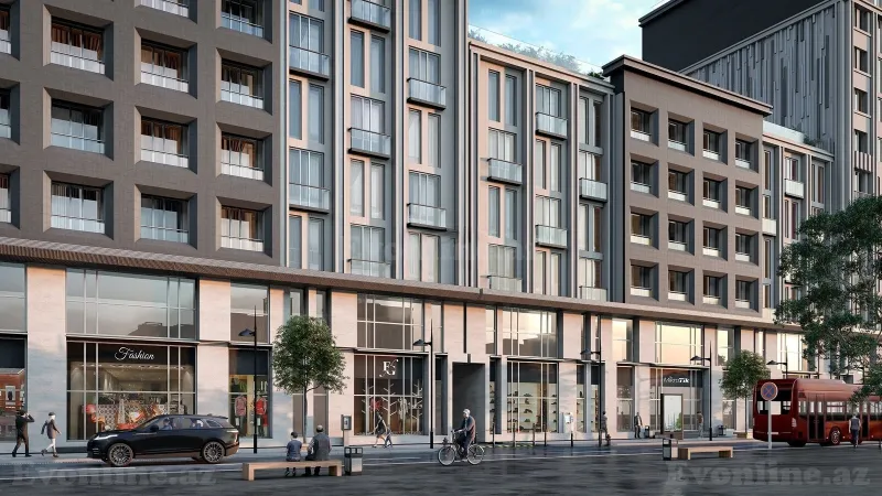 Satılır 4 otaqlı Mənzil Yeni tikili 231.6 m² Azadlıq pr. - şəkil 9