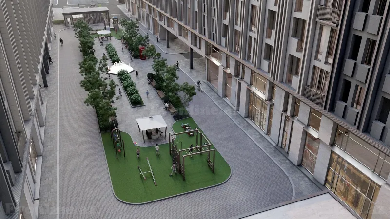 Satılır 4 otaqlı Mənzil Yeni tikili 231.6 m² Azadlıq pr. - şəkil 15