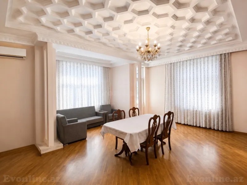 3 otaqlı Mənzil 130 m² Nəsimi m. Kirayə verilir