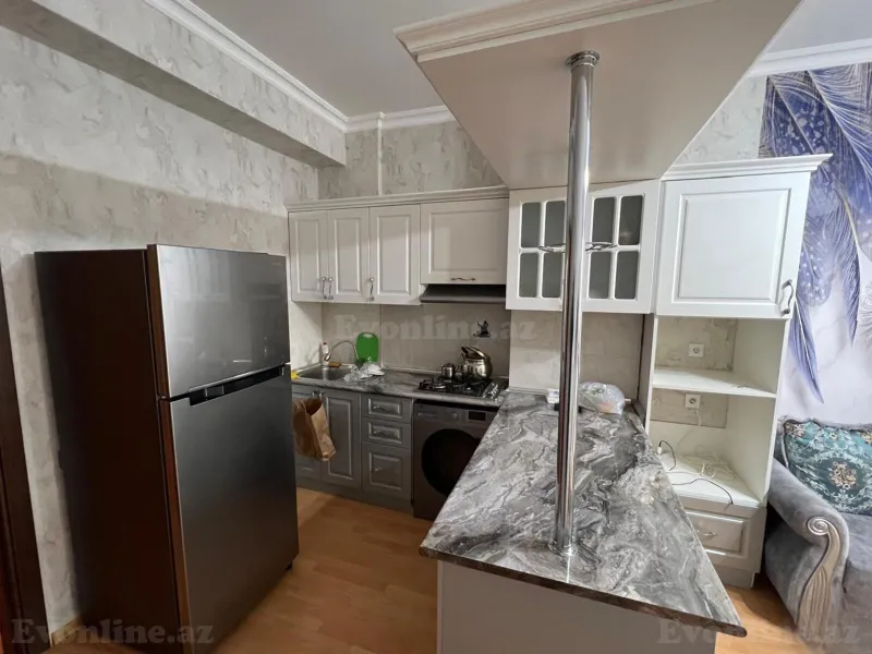 Kirayə verilir 2 otaqlı Mənzil Yeni tikili 86 m² Nərimanov r. - şəkil 6