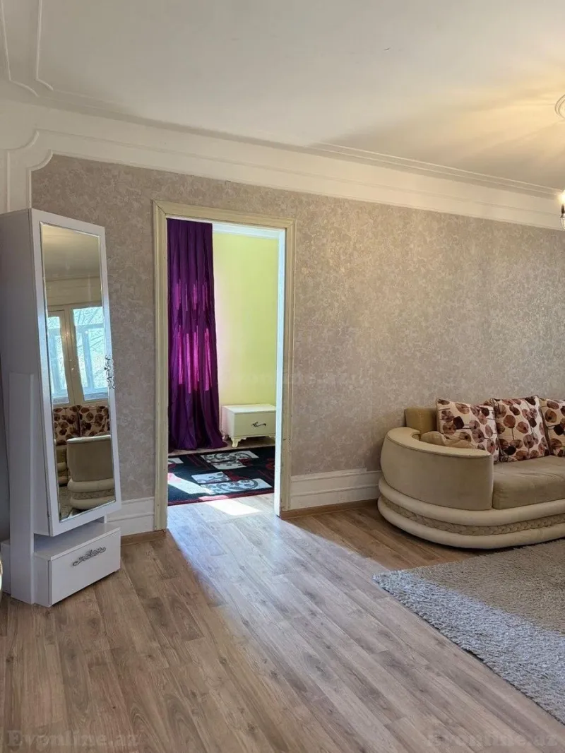 Satılır 2 otaqlı Mənzil Köhnə tikili 45 m² Nizami r. - şəkil 2