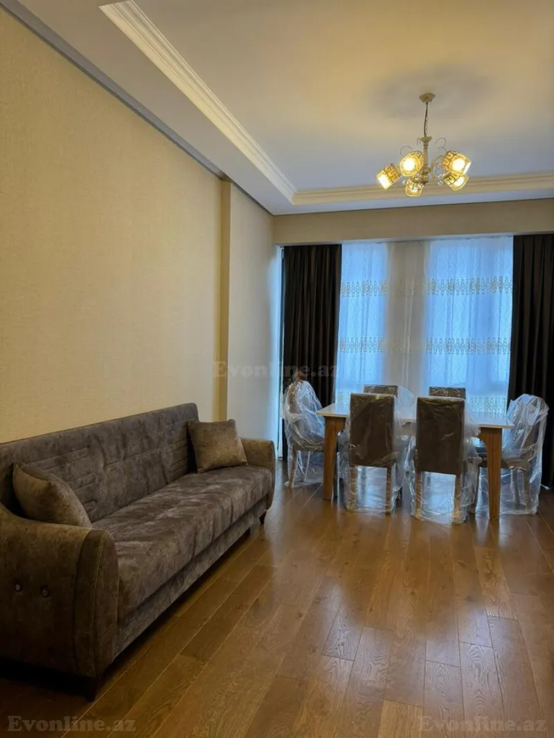 Kirayə verilir 2 otaqlı Mənzil Yeni tikili 50 m² İnşaatçılar m. - şəkil 4