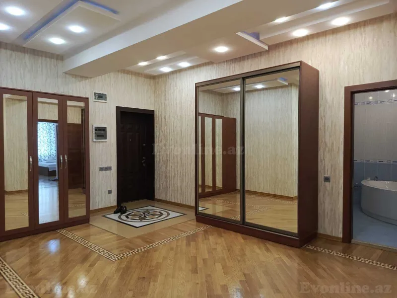 Kirayə verilir 3 otaqlı Mənzil Yeni tikili 165 m² Nəsimi r. - şəkil 9
