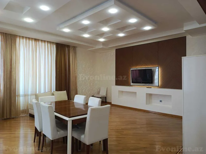 Kirayə verilir 3 otaqlı Mənzil Yeni tikili 165 m² Nəsimi r. - şəkil 11