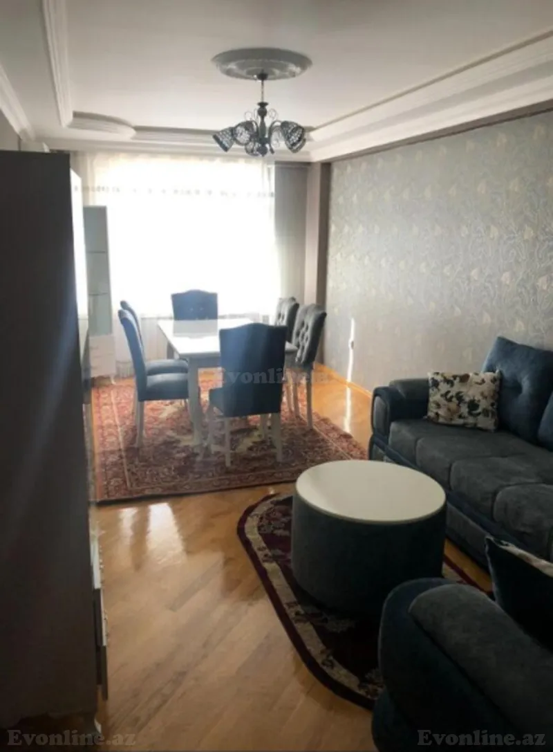 Kirayə verilir 3 otaqlı Mənzil Yeni tikili 160 m² Nərimanov r. - şəkil 3