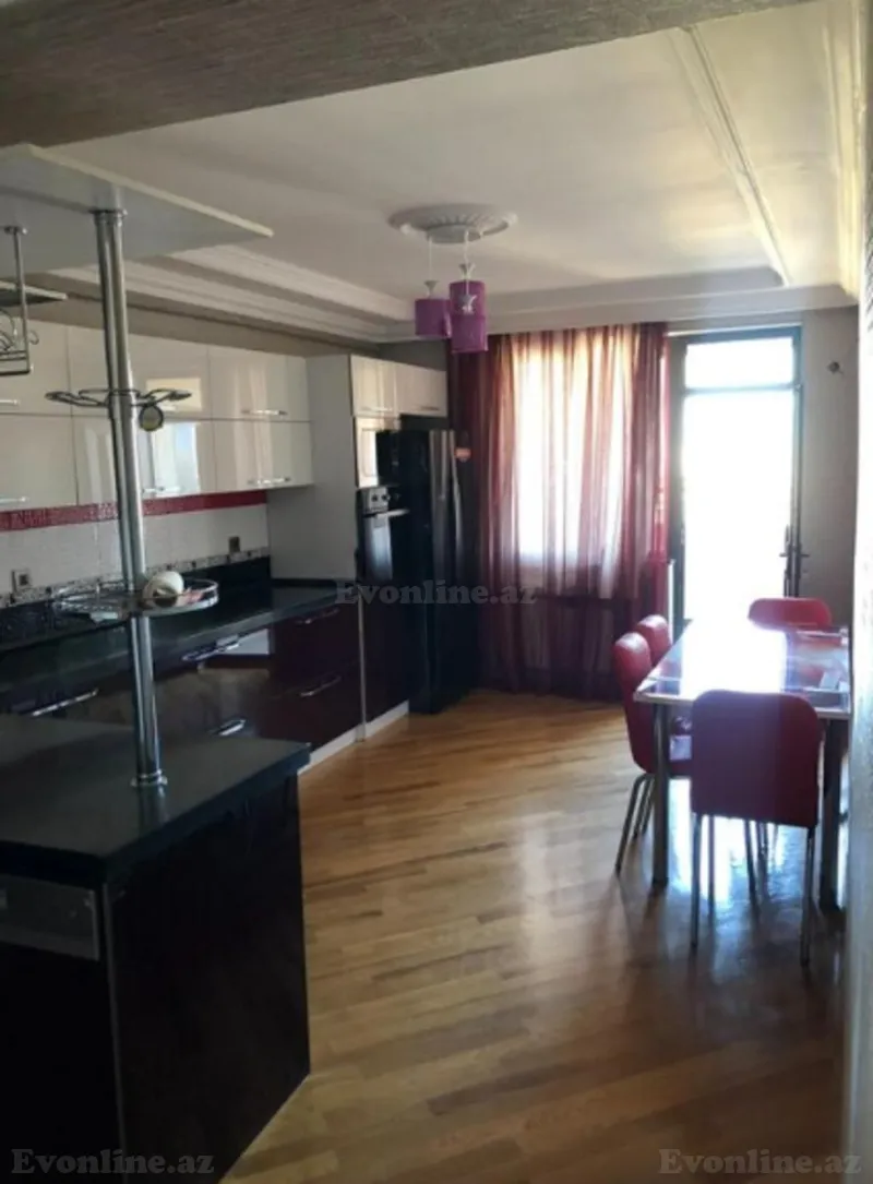 Kirayə verilir 3 otaqlı Mənzil Yeni tikili 160 m² Nərimanov r. - şəkil 6