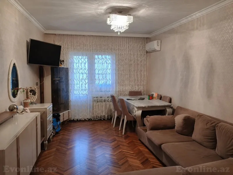 3 otaqlı Mənzil 75 m² Yeni Yasamal Kirayə verilir