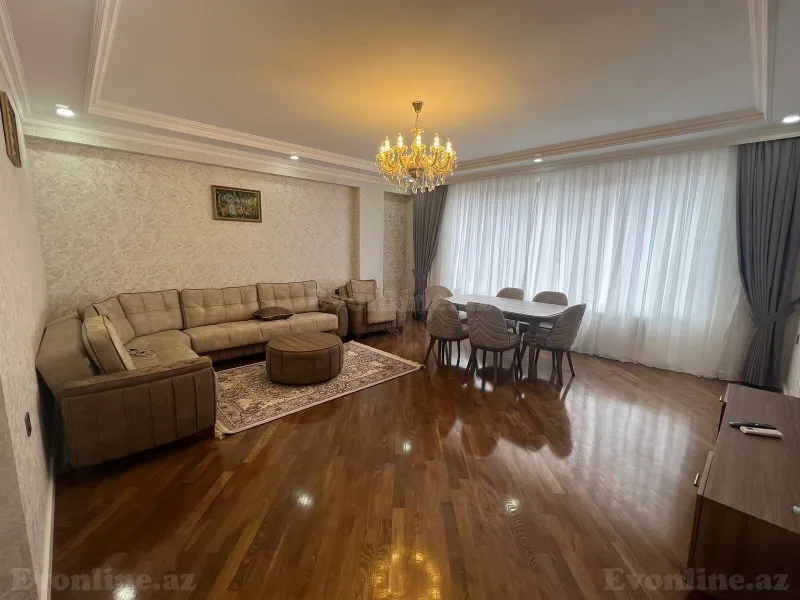 Kirayə verilir 3 otaqlı Mənzil Yeni tikili 115 m² Xətai m.