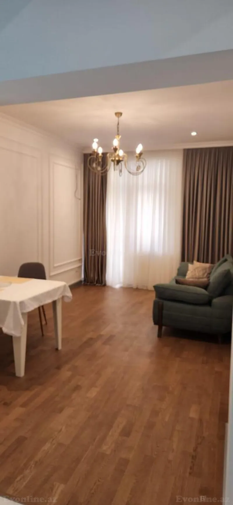 Kirayə verilir 2 otaqlı Mənzil Yeni tikili 70 m² Nərimanov r. - şəkil 3
