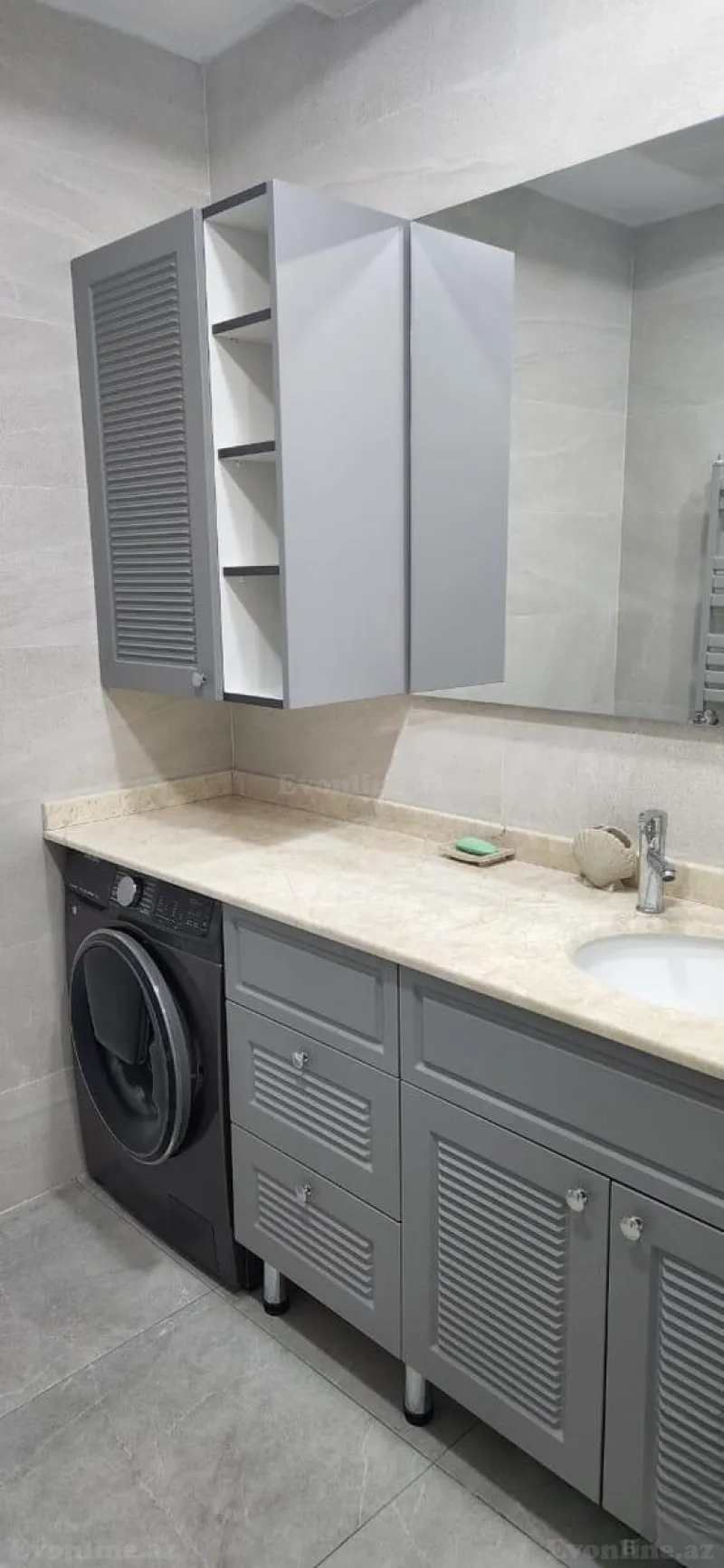 Kirayə verilir 2 otaqlı Mənzil Yeni tikili 70 m² Nərimanov r. - şəkil 13