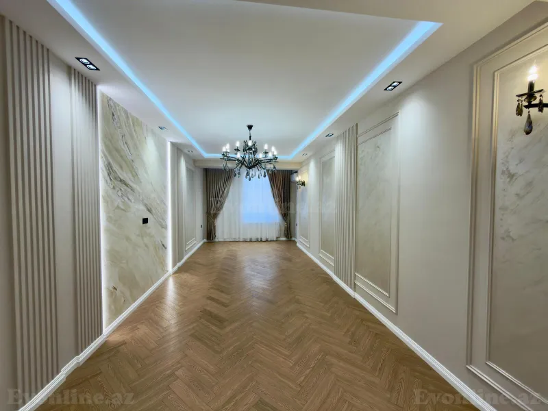 Satılır 4 otaqlı Mənzil Yeni tikili 140 m² Nəsimi r. - şəkil 2