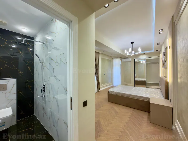 Satılır 4 otaqlı Mənzil Yeni tikili 140 m² Nəsimi r. - şəkil 4