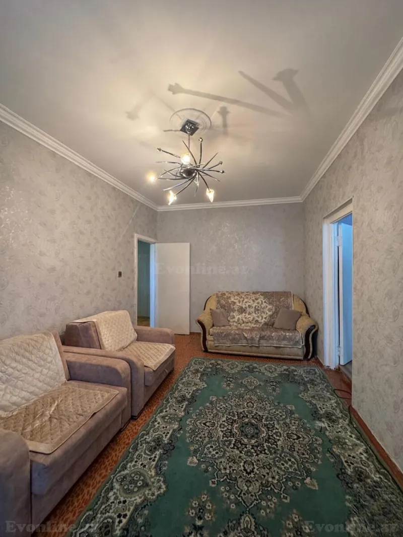 Satılır 4 otaqlı Mənzil Köhnə tikili 95 m² Xətai r. - şəkil 2