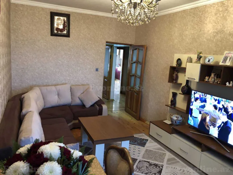 2 otaqlı Mənzil 65 m² Nərimanov r. Kirayə verilir