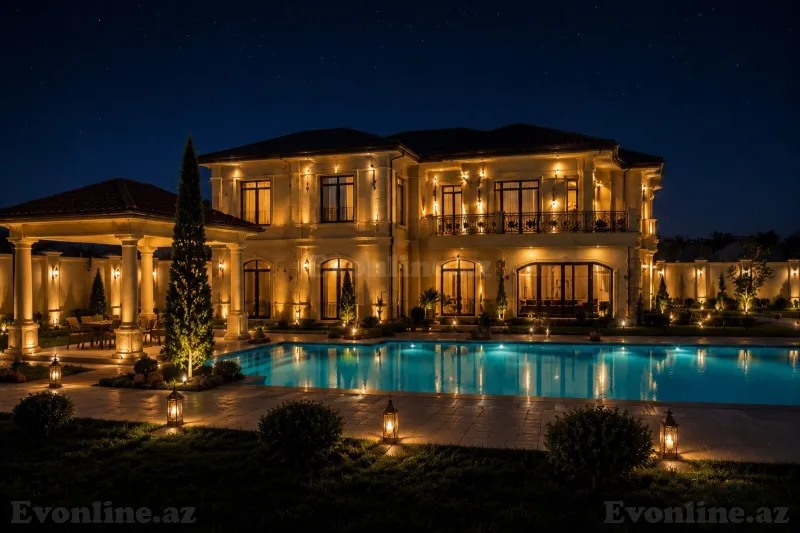 Kirayə verilir 7 otaqlı Həyət evi 400 m² Mərdəkan - şəkil 2