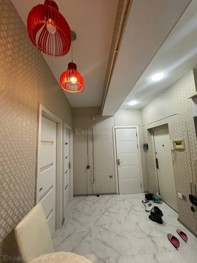 Kirayə verilir 2 otaqlı Mənzil Yeni tikili 55 m² Həzi Aslanov m. - şəkil 4