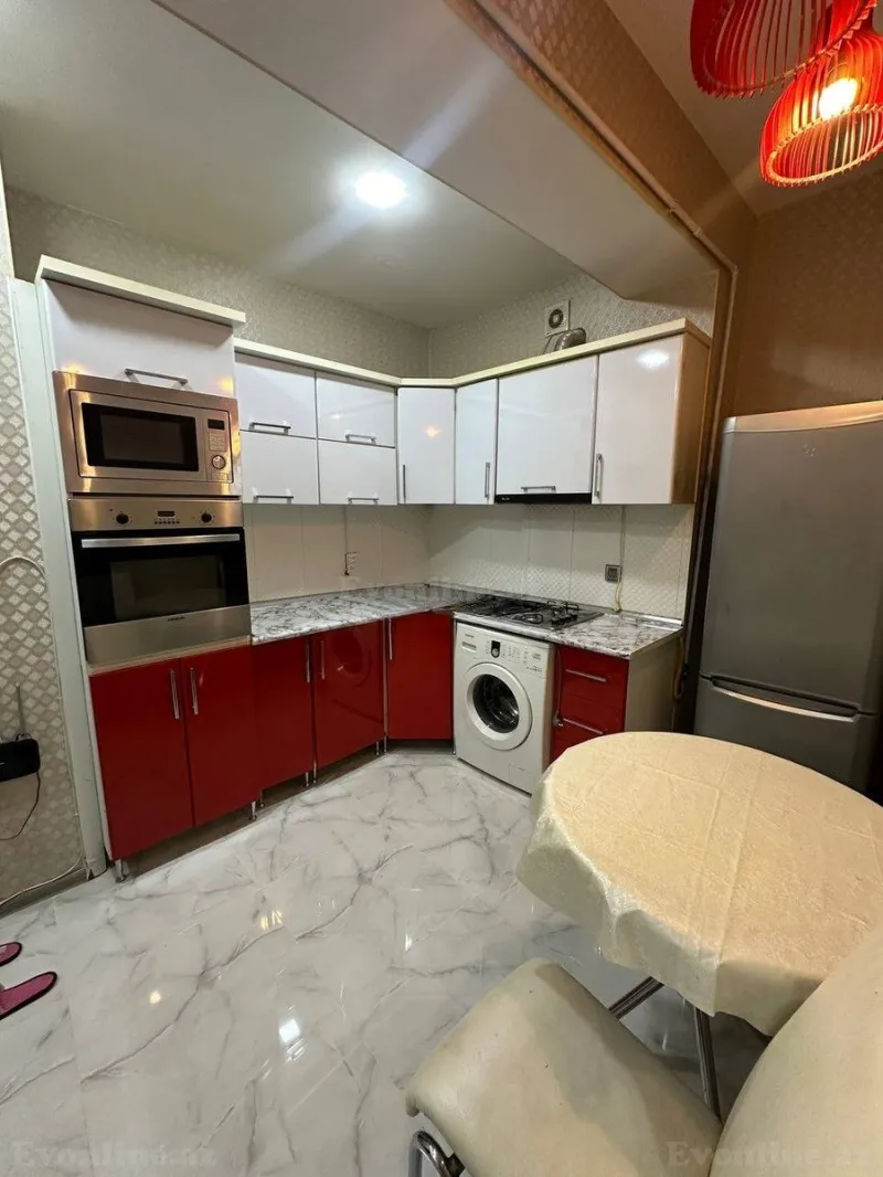 Kirayə verilir 2 otaqlı Mənzil Yeni tikili 55 m² Həzi Aslanov m. - şəkil 16