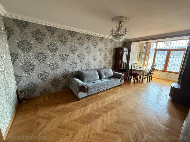 Satılır 3 otaqlı Mənzil Köhnə tikili 80 m² Nəsimi r. - şəkil 2