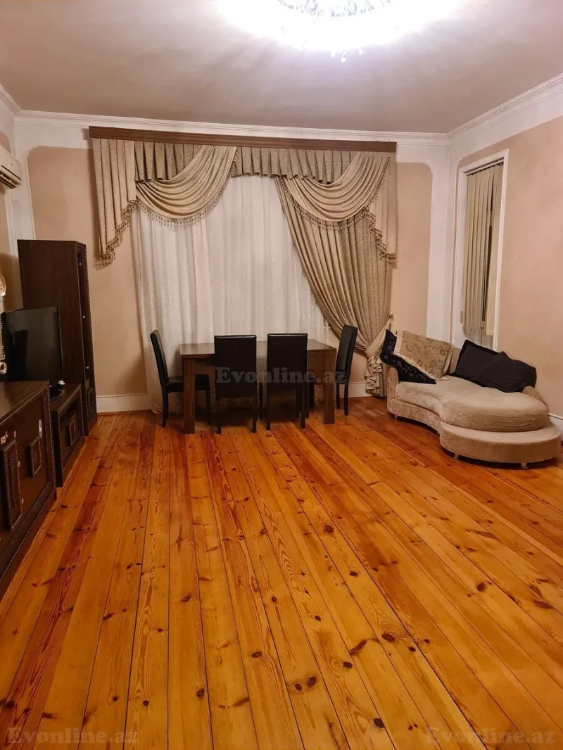 Kirayə verilir 2 otaqlı Mənzil Yeni tikili 90 m² İnşaatçılar m. - şəkil 2